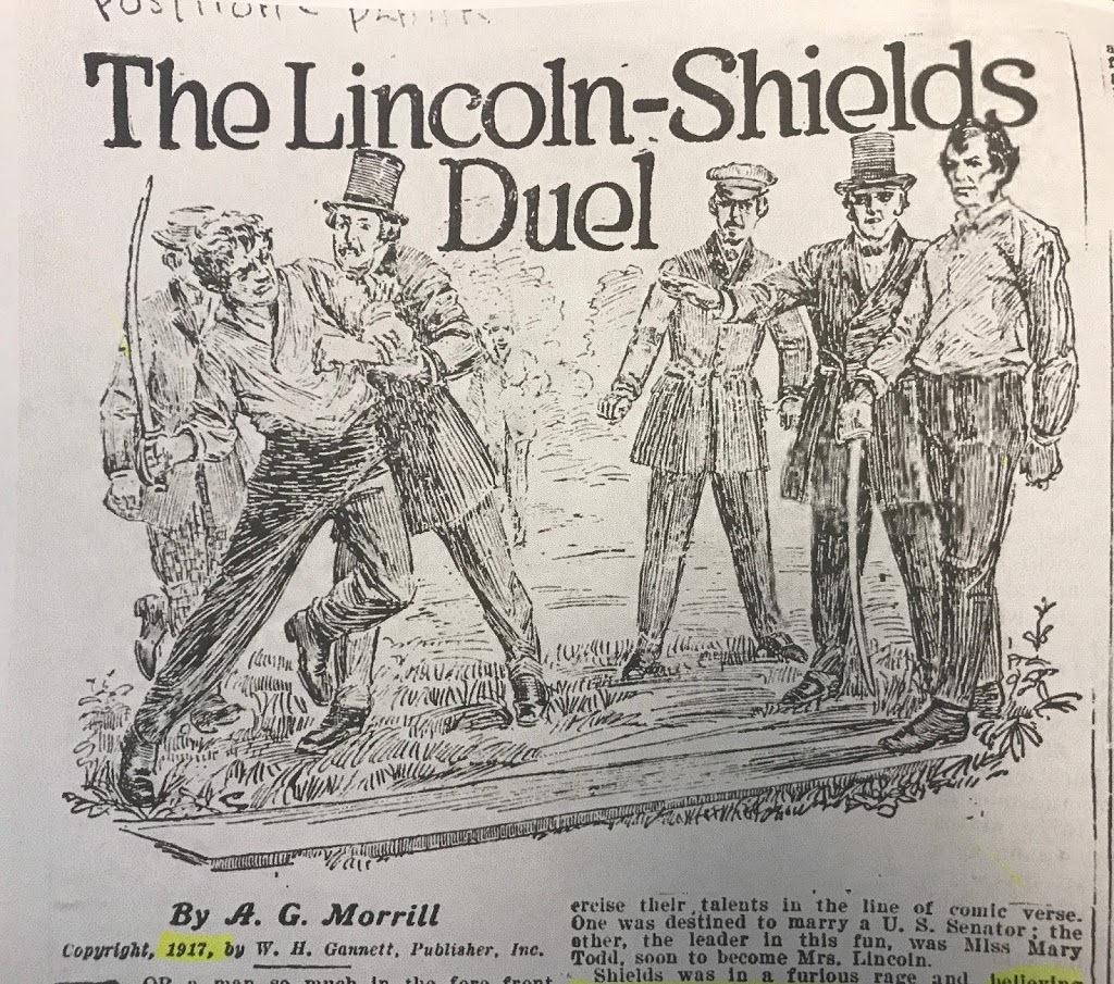 Abraham Lincoln’s Dueling Words: A President with a Past