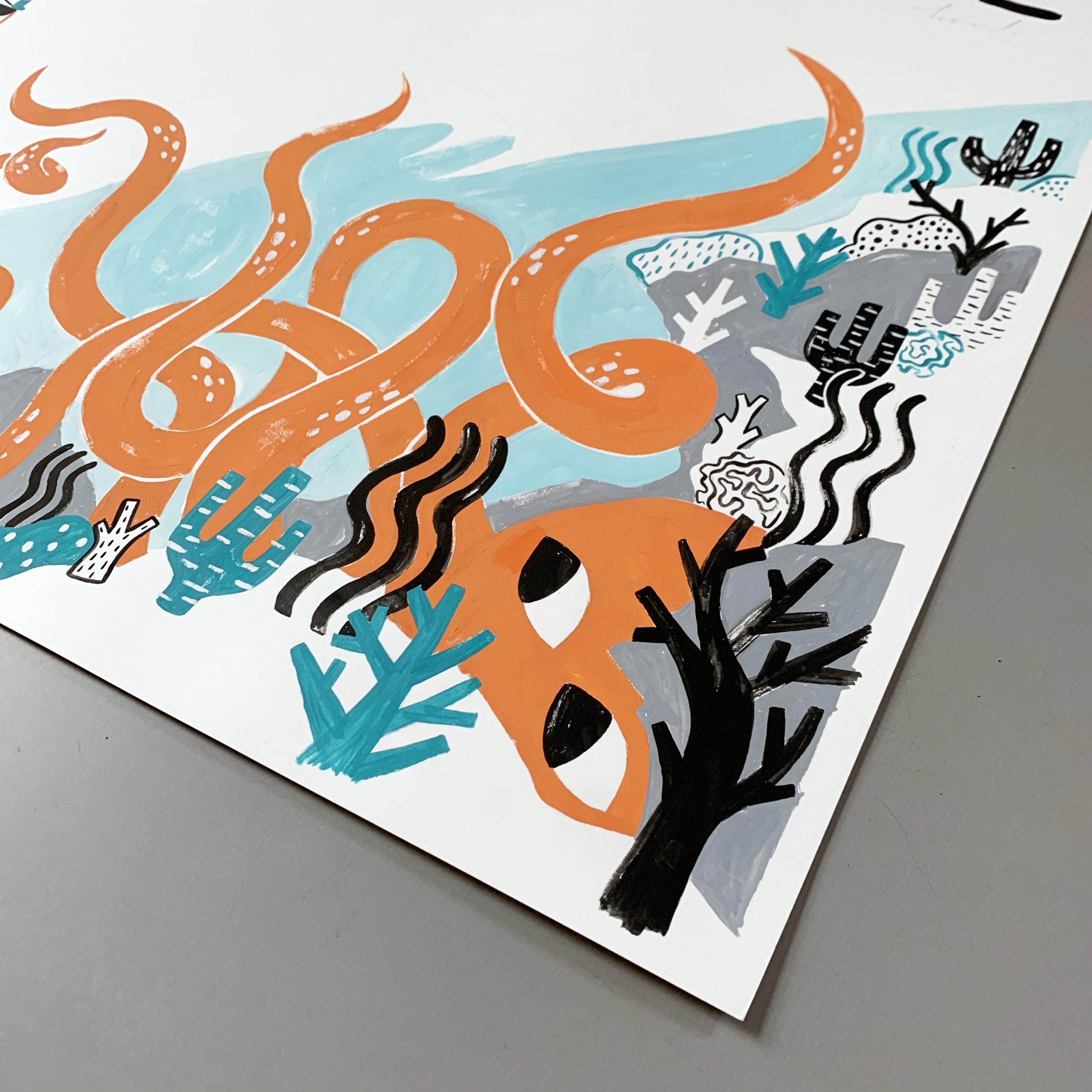 Bo the Brave Original Artwork Photos 4