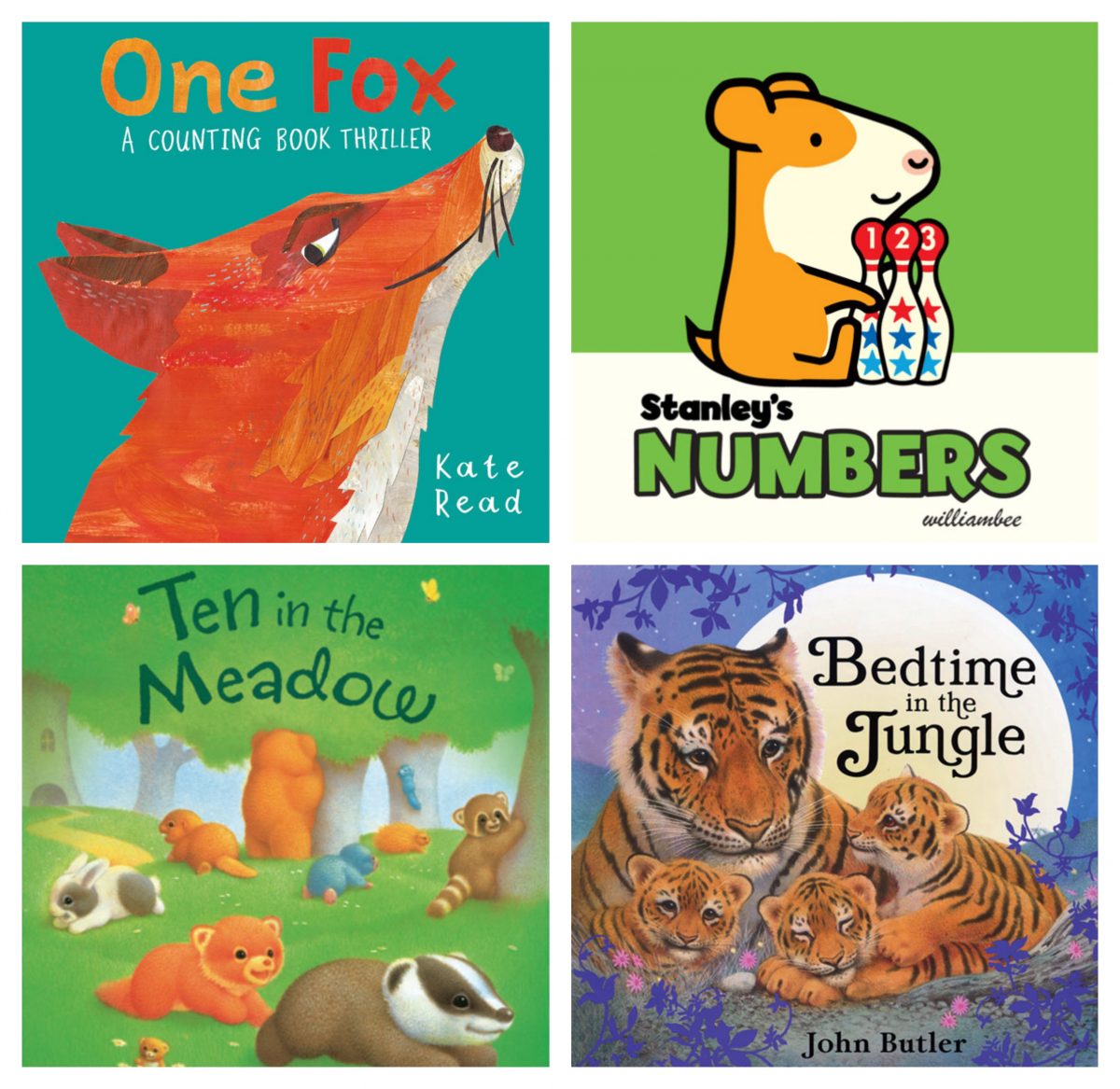 6 Books for Numbers and Counting