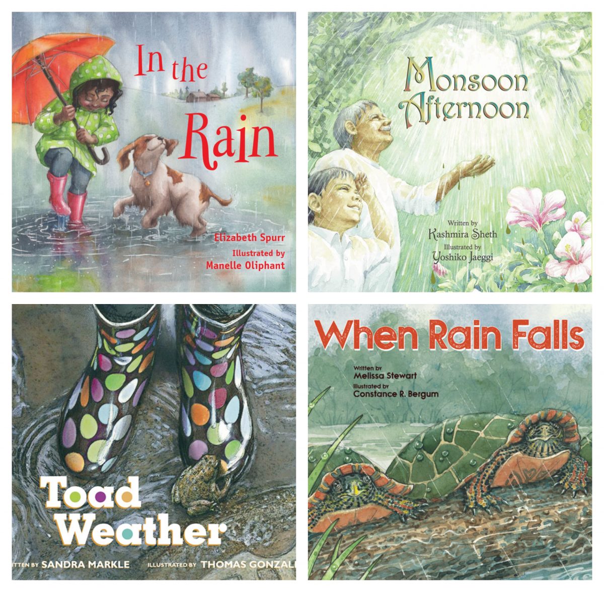 Rainy Day Reading: Board Books, Picture Books, and Chapter Books