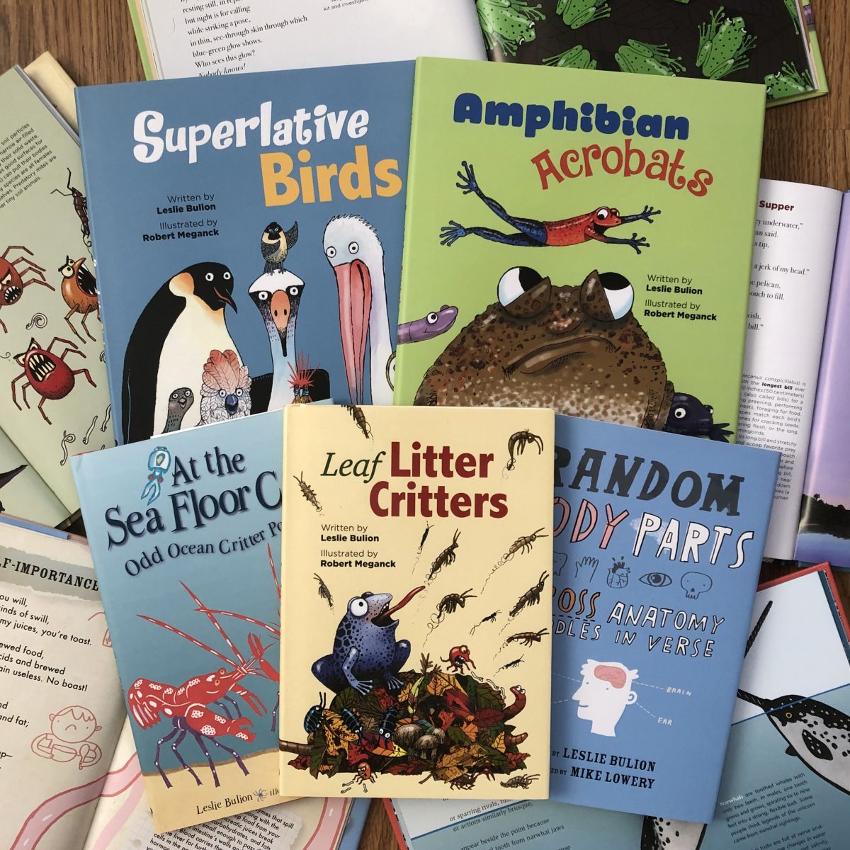 Leslie Bulion’s Science Poetry: Beautifully Illustrated Poems About Every Sort of Critter