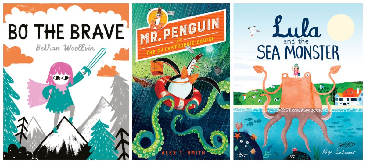 Kid Lit + Sea Monsters = 3 Page-Turning Book Adventures!