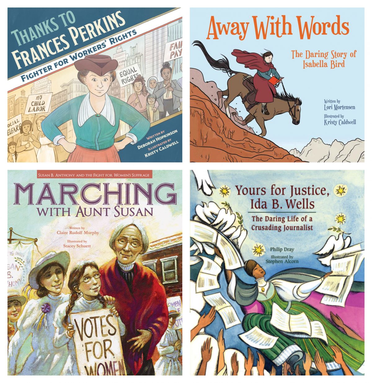 Inspiring Kid Lit Featuring Strong Women in History